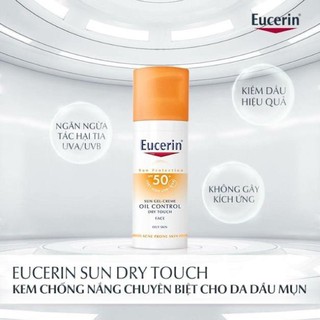 Kem chống nắng Eucerin oil control spf 50+