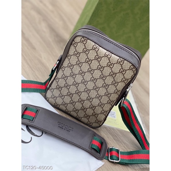 Túi đeo chéo nam nữ G.C mini DA PU có bảo hành fullbox +BILL hot nhất 2022
