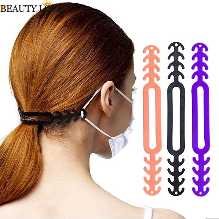 Đai Silicone Nối Dài Dây Đeo Khẩu Trang 4 Mức Tốc Độ Chống Trượt / Giảm Áp Lực Cho Người Lớn