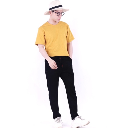 áo thun nam trơn form suông rộng tay lỡ