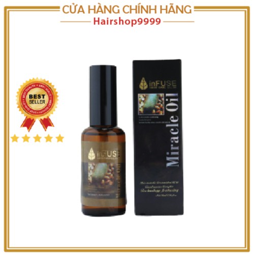 Tinh Dầu Dưỡng Tóc Cà Phê MIRACLE OIL 50ml[Drop4]