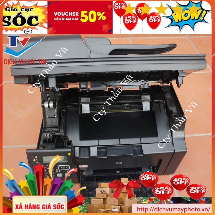 Máy in cũ HP đa chức năng 1212NF máy đẹp chất lượng có photocopy scan nhiều tời liên tục