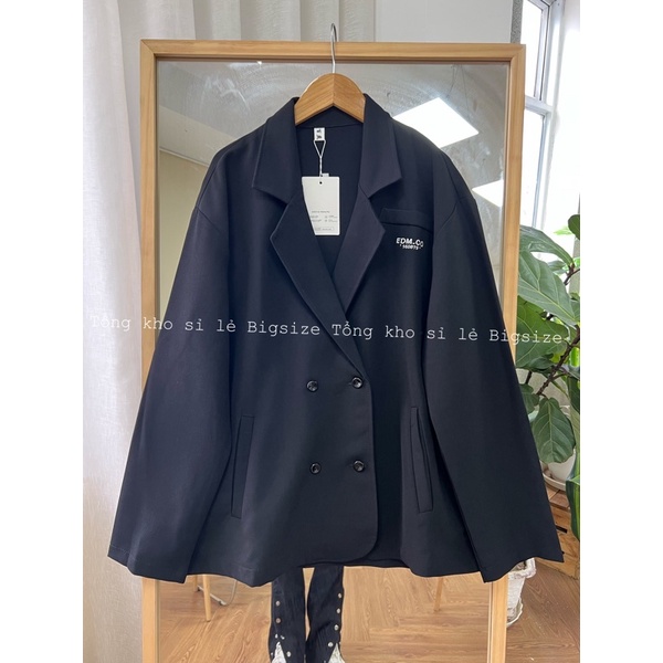 Áo blazer thêu chữ form hàn quốc v1 115cm