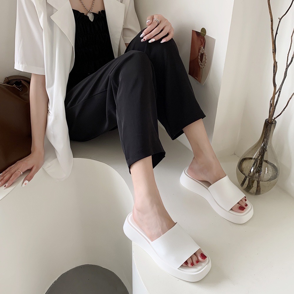 Dép xuồng quai ngang 5cm - V26