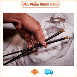 Đũa ăn gỗ mun. đũa ăn cao cấp. đũa đẹp. đũa sạch. bộ 10 đôi