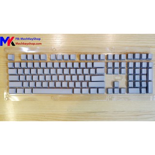 Bộ keycap 108 phím Thick PBT, Grey NINJA