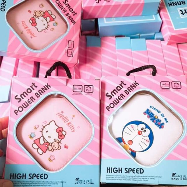 SỈ SẠC DỰ PHÒNG DOREMON HELLO KITTY