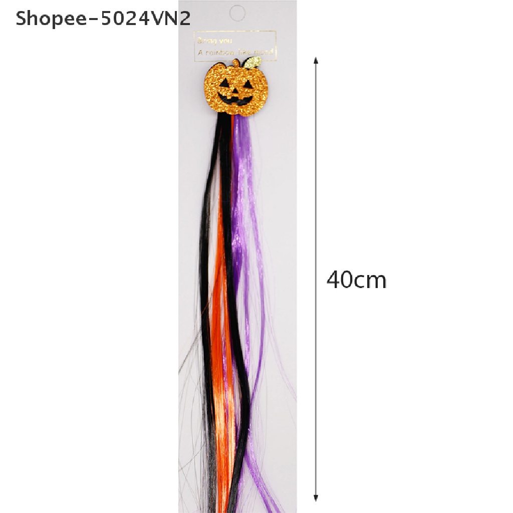 [Mới &amp; Halloween &amp; Halloween] Kẹp Tóc Hình Ma Hoạt Hình Kim Tuyến Mini Dễ Thương Làm Quà Tặng Lễ Hội Halloween