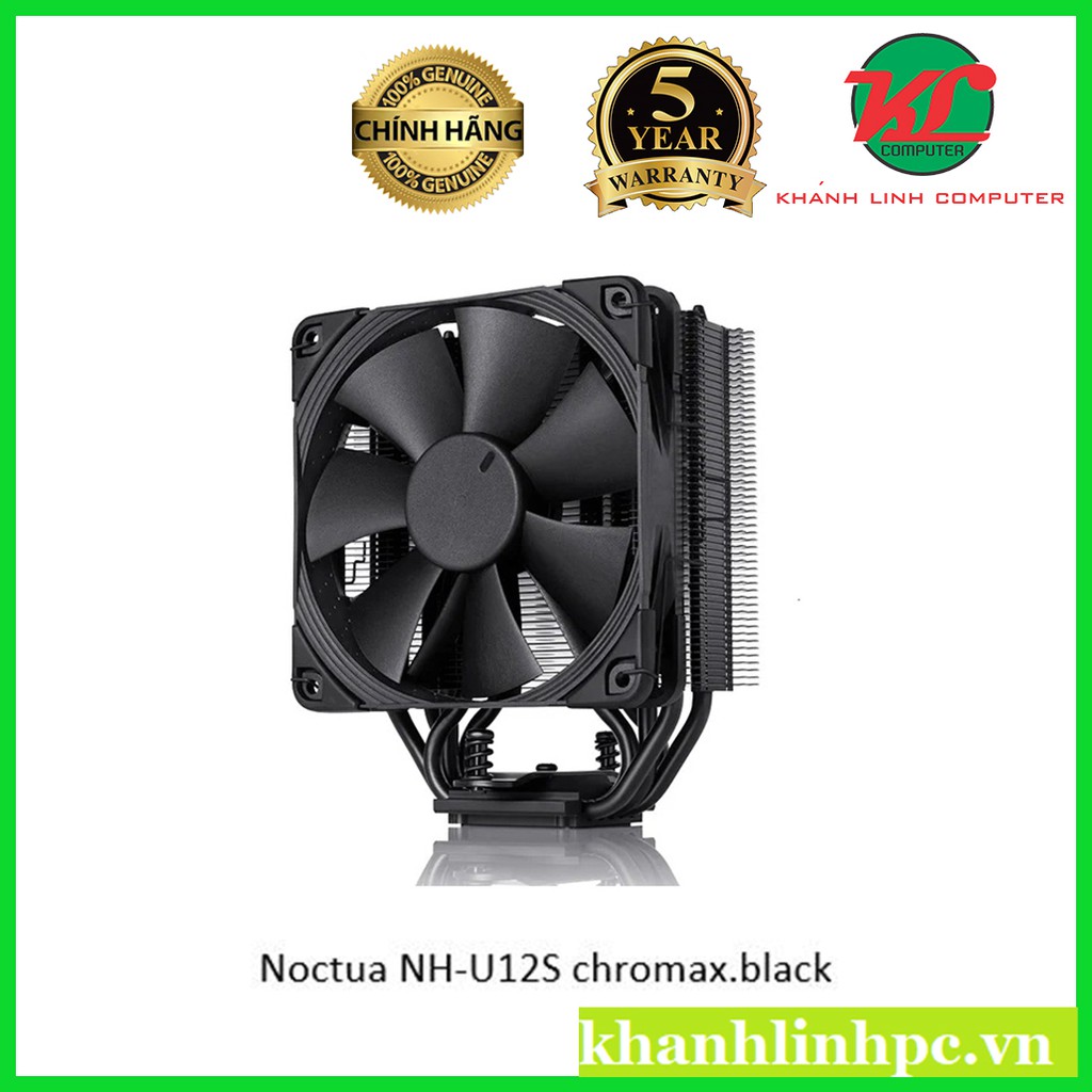 Tản nhiệt CPU Noctua NH-U12S Chromax Black mới 100% Chính Hãng