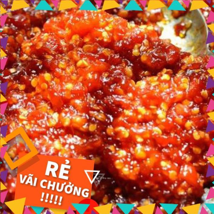 Cay lè lưỡi.  Tương ớt rim Đà Nẵng hộp 200g FDS023