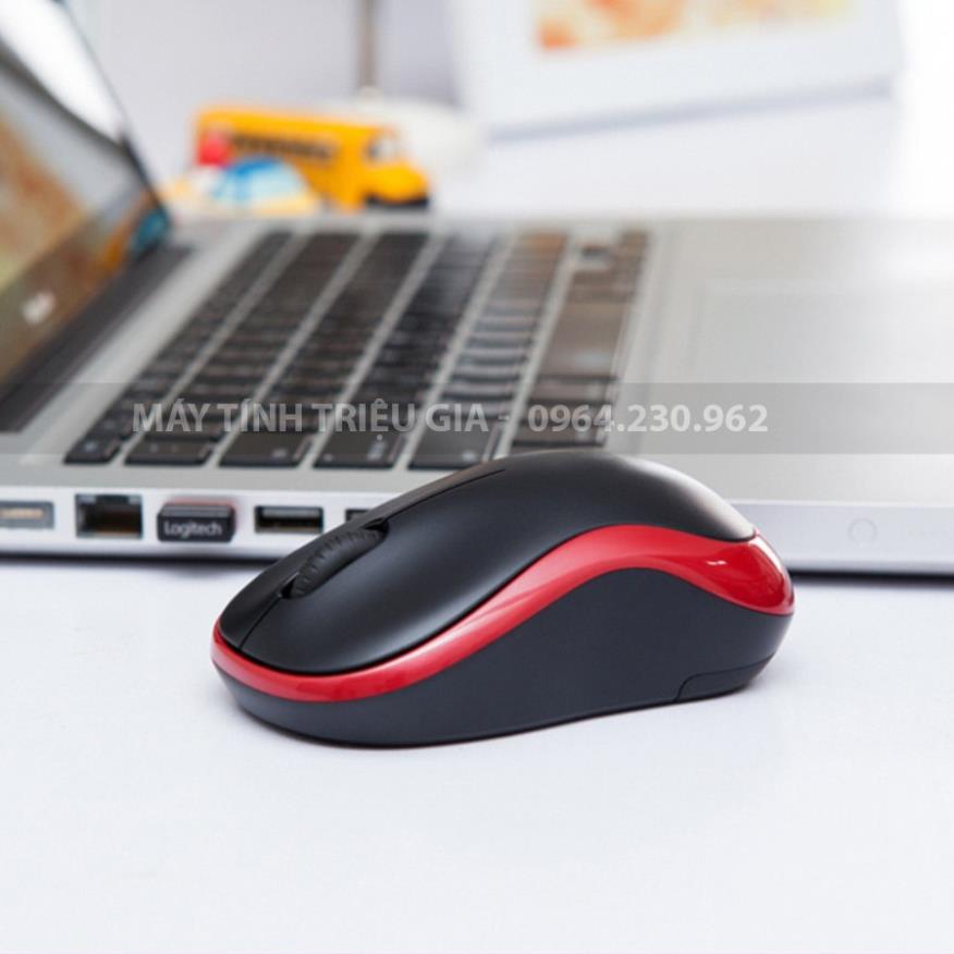 Chuột Không Dây Logitech M186 Nguyên Bản - Chính Hãng, Bảo Hành 12 Tháng, Lỗi 1 Đổi 1 Trong 7 Ngày
