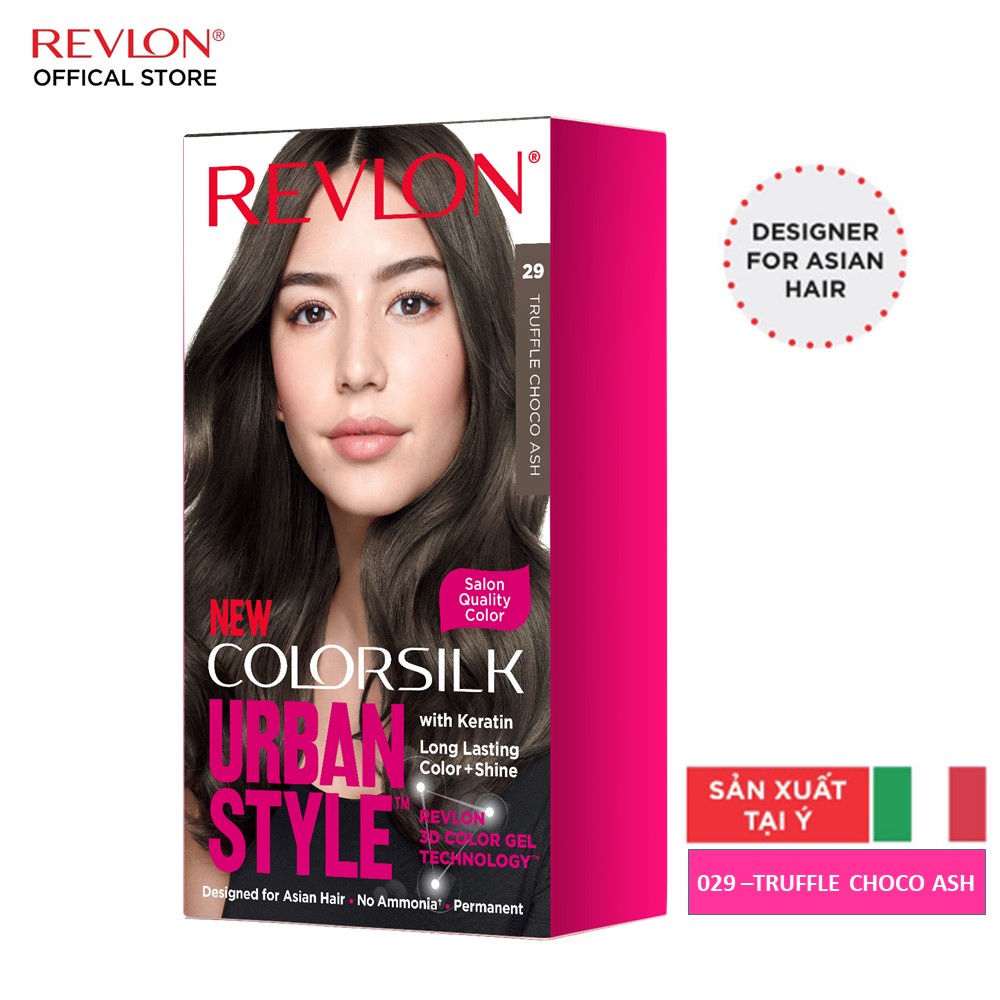 Thuốc nhuộm tóc thời trang Revlon Colorsilk Urban Style Ammonia Free Permanent 150ml