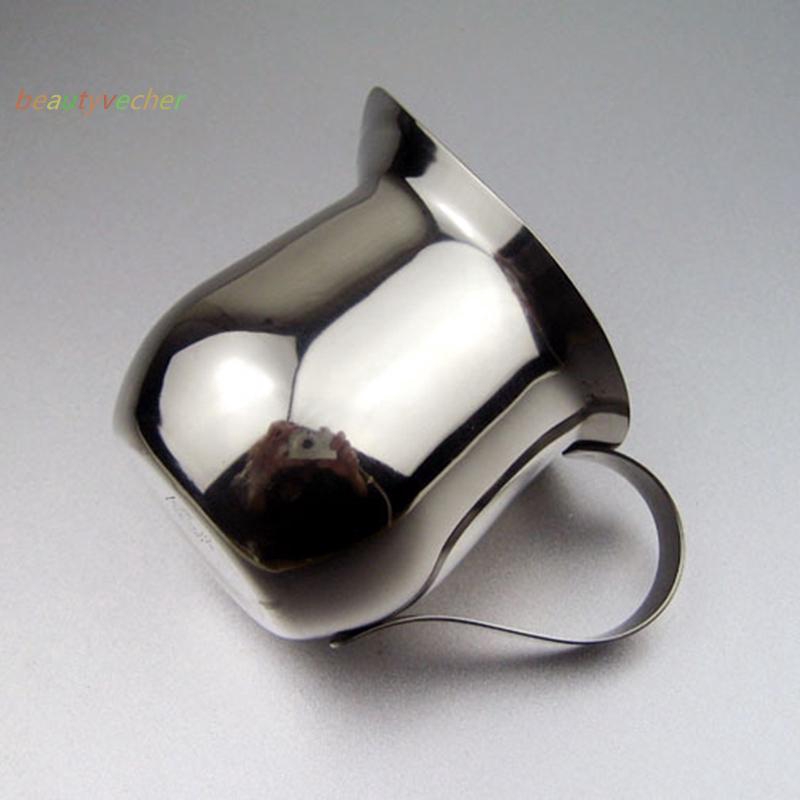 Ca có tay cầm bằng thép không gỉ dùng rót sữa cho cafe/latte