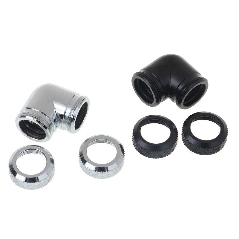 Đầu nối hệ thống làm mát dạng khuỷu 90 độ G1/4 14mm