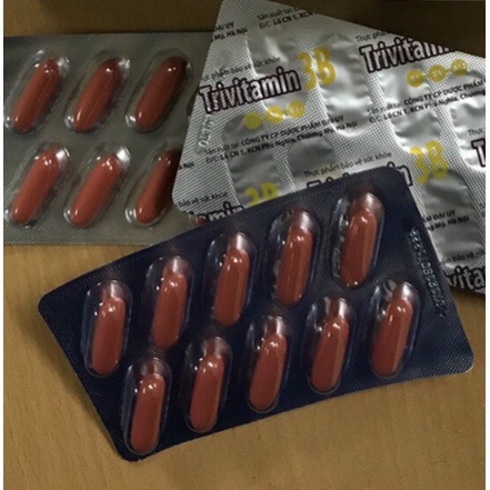 Tri Vitamin 3B bồi bổ sức khỏe,nâng cao thể trạng, hỗ trợ kén ăn, người suy nhược, bị lao lực, mất ngủ - Hộp 100v