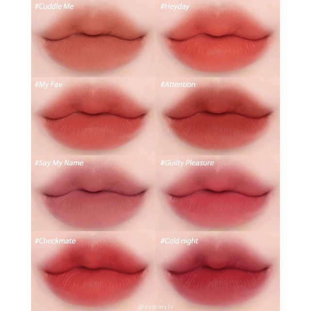 Son kem lì CandyLab Melt In Blur Lip Color (Có Sẵn)