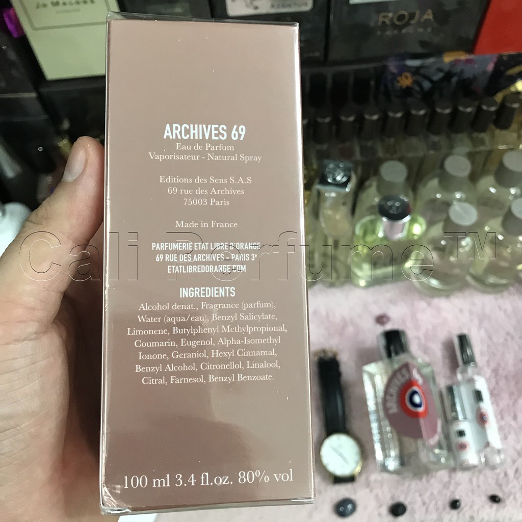 [Cali Perfume][Mẫu Thử][Dùng Là Thơm] Nước Hoa Nữ Mùi Hương Bí Ẩn &amp; Cá Tính Eldo Archives 69