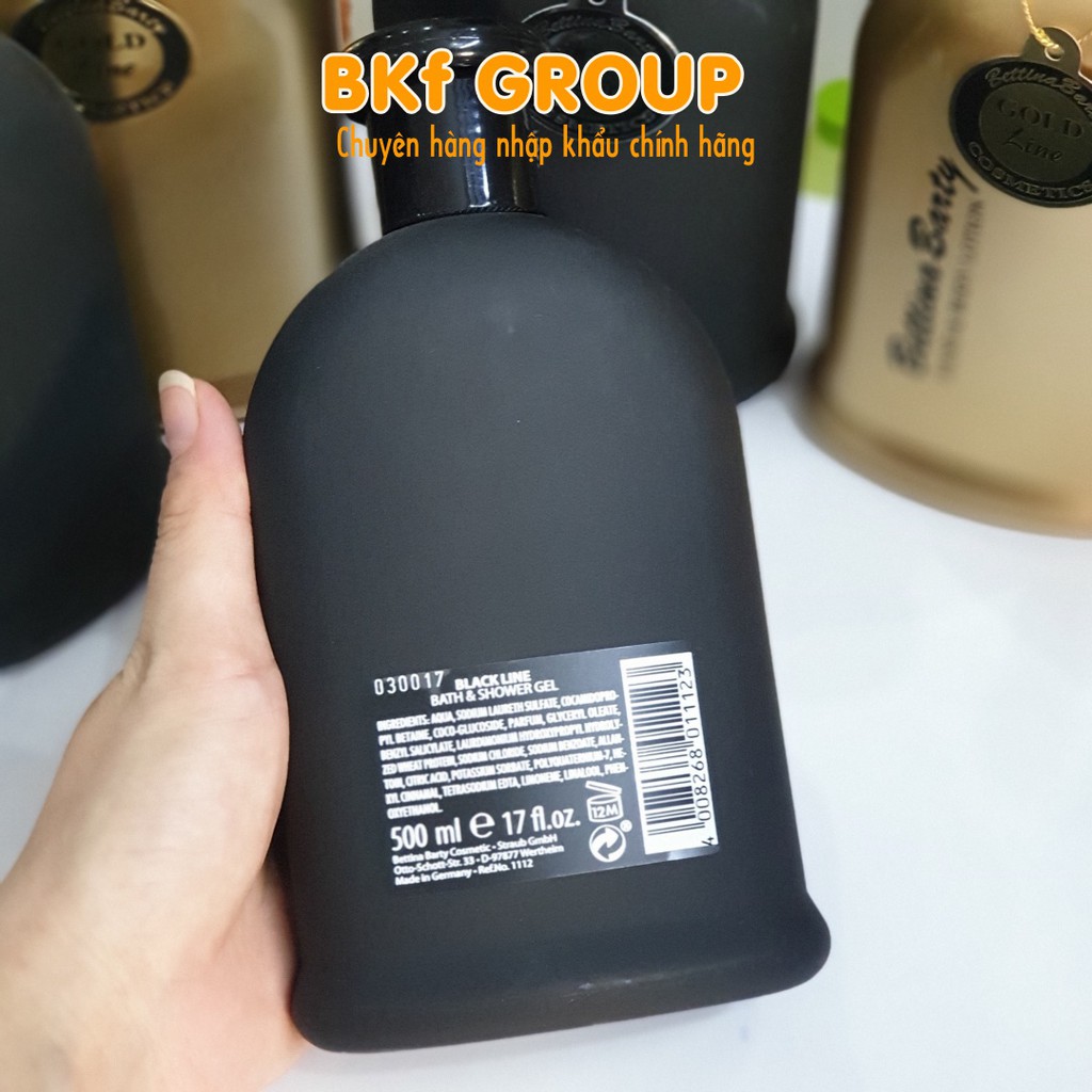 Sữa tắm Nam Bettina Barty Black Line Bath & Shower Gel