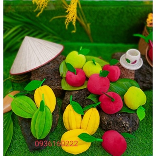 Quả táo_ quả khế vải nhồi bông