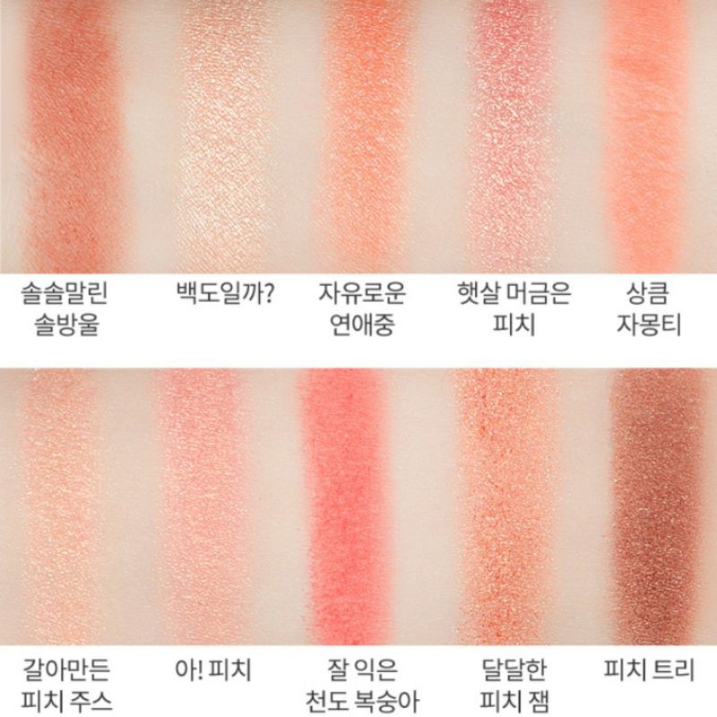 Bảng Phấn Mắt ETUDE HOUSE Color Eyes Peach Farm