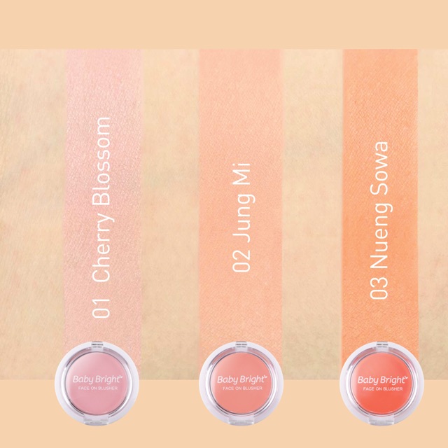 Phấn má hồng Baby Bright Face On Blusher 5g | BigBuy360 - bigbuy360.vn