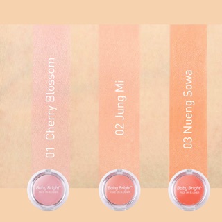 Phấn Má Hồng Baby Bright Face On Blusher 5g