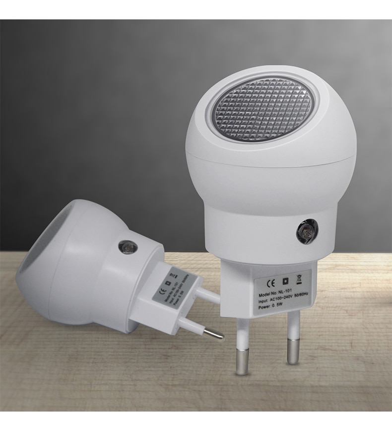 Đèn Ngủ Led Cảm Biến Chuyển Động 360 Độ Phích Cắm Eu