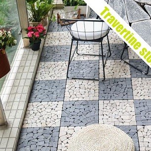 Vỉ đá tự nhiên trang trí ngoài trời/KT 30x30cm