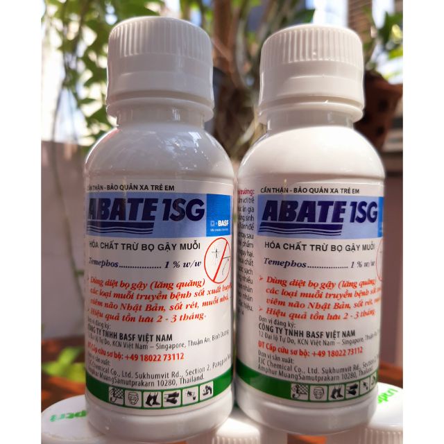 Thuốc diệt lăng quăng Abate (hủ 100gram)