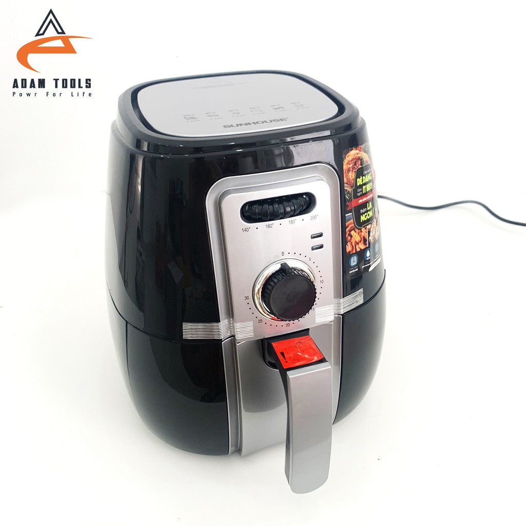 Nồi chiên không dầu Sunhouse SHD4025B - 3 Lít Bảo hành 12 tháng