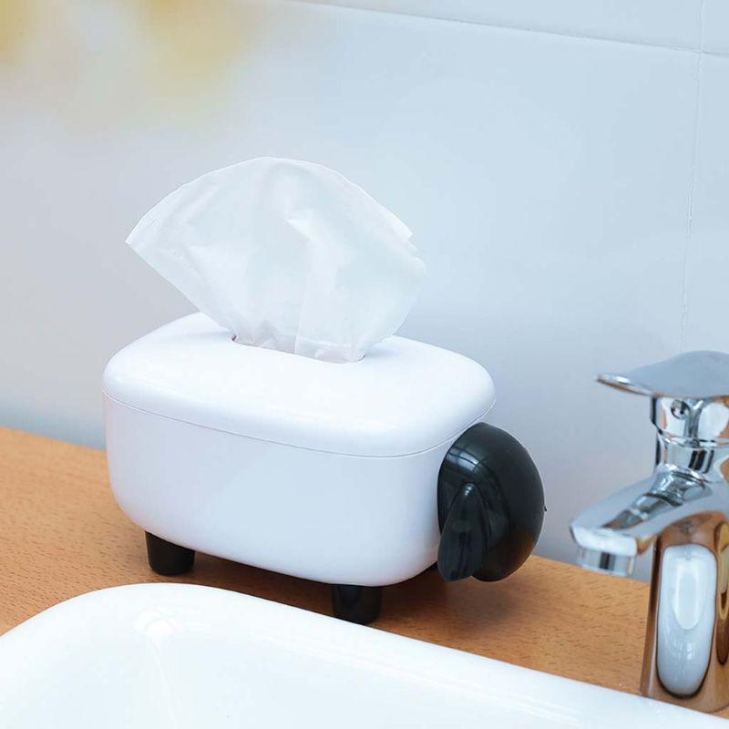 Hộp Đựng Khăn Giấy Hình Cừu Dễ Thương