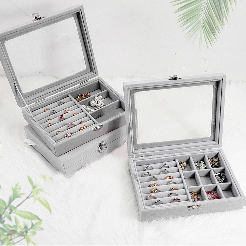 Giá Đỡ Trưng Bày Trang Sức Vòng Cổ/ Khuyên Tai Đa Năng Di Động Thời Trang Cho Bạn Gái