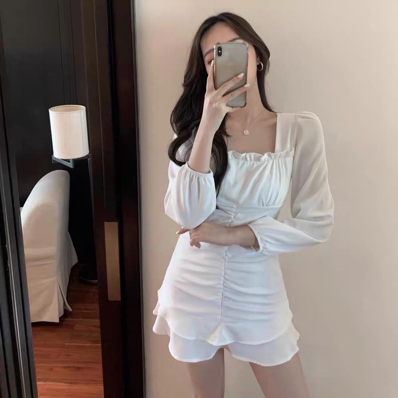 ĐẦM CỔ U VIỀN BÈO RÚT NHÚN LAI TẦNG | BigBuy360 - bigbuy360.vn