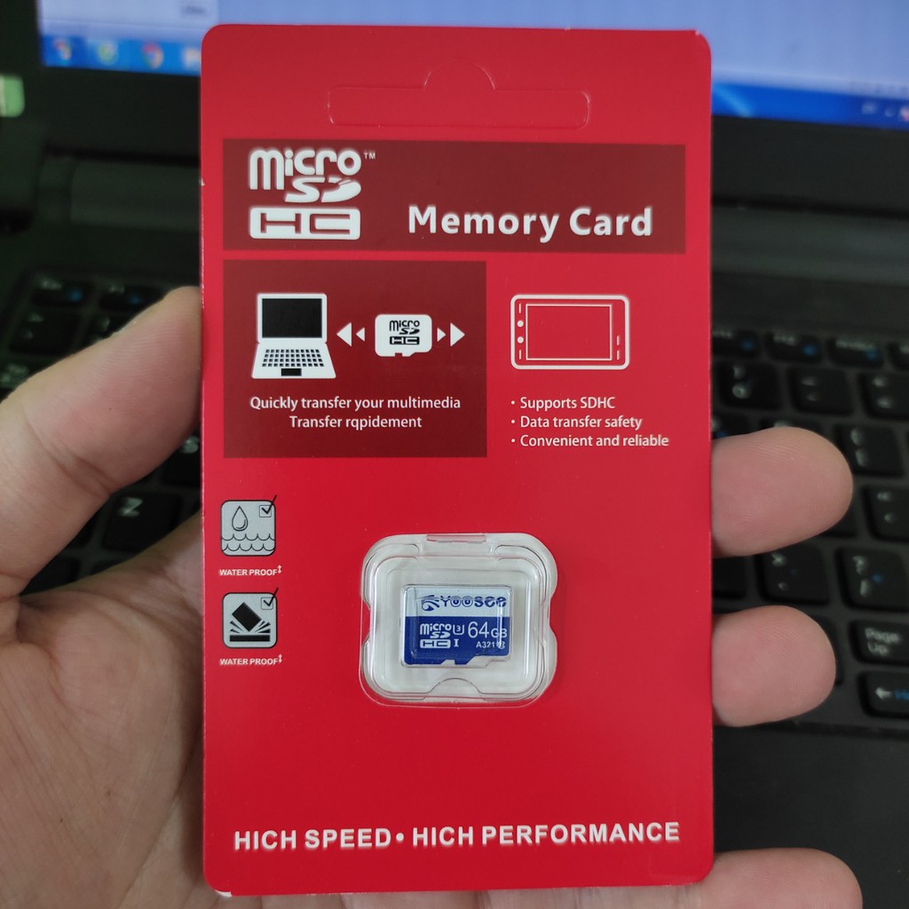 Thẻ nhớ YooSee chính hãng - 64GB tốc độ cao U3 Class 10