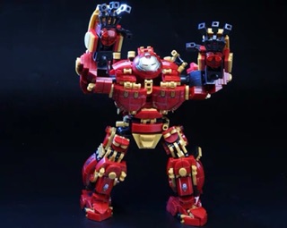 Có sẵn 🔥 Lắp Ráp LY76015 Người Sắt Hulkbuster 🔥🔥