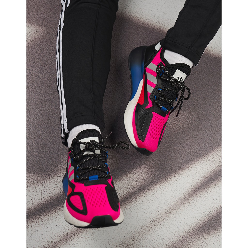 Giày Nữ Adidas Auth FREESHIPAdidas ZX 2K Boost Pink Chính Hãng - Giày Sneaker Thể Thao Adidas Chạy Bộ - Simple Sneaker