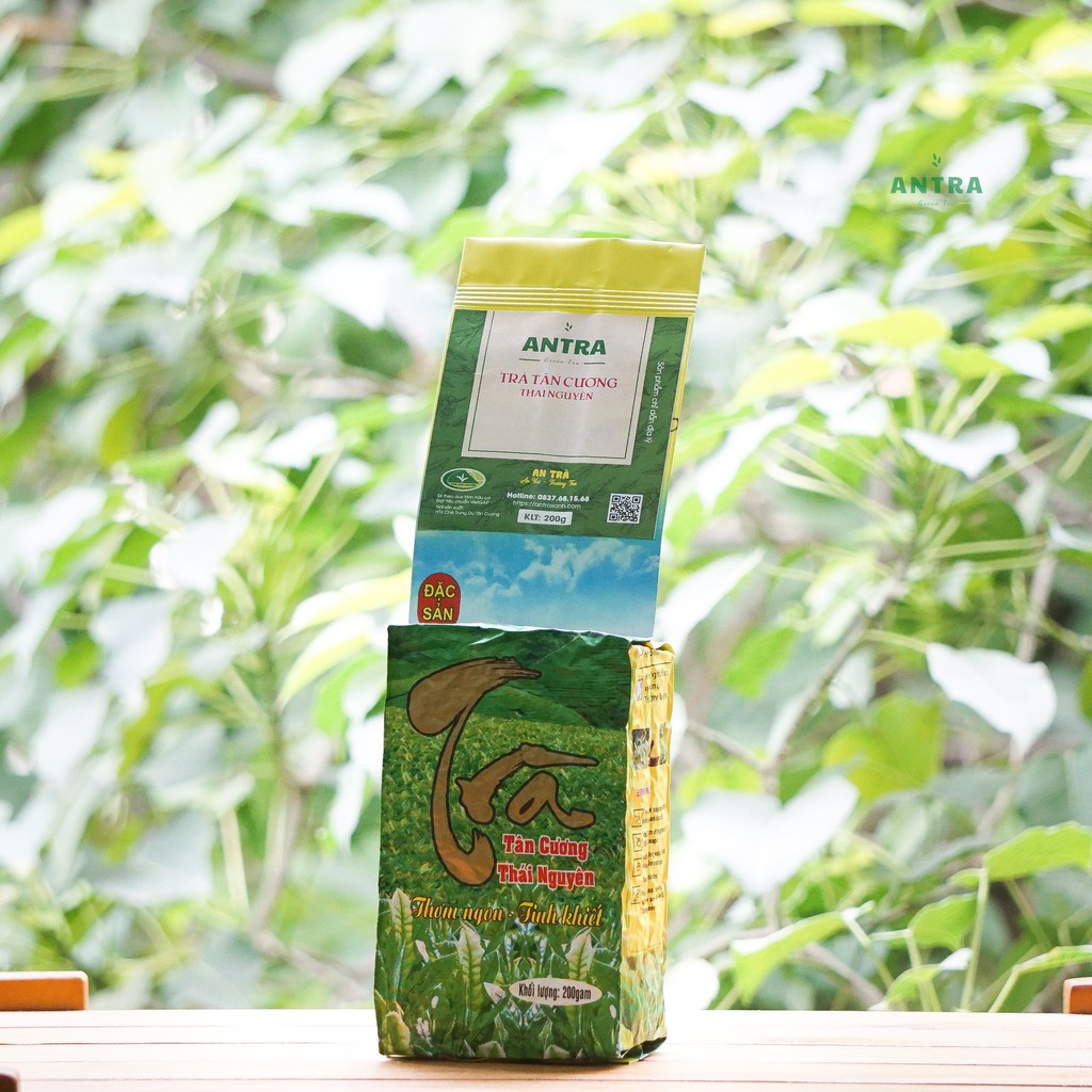 Trà Tân Cương 🌿 | Túi 200g - Chè BÚP XANH ĐẶC BIỆT vị thanh hương cốm, chát dịu ngọt hậu rất ngon