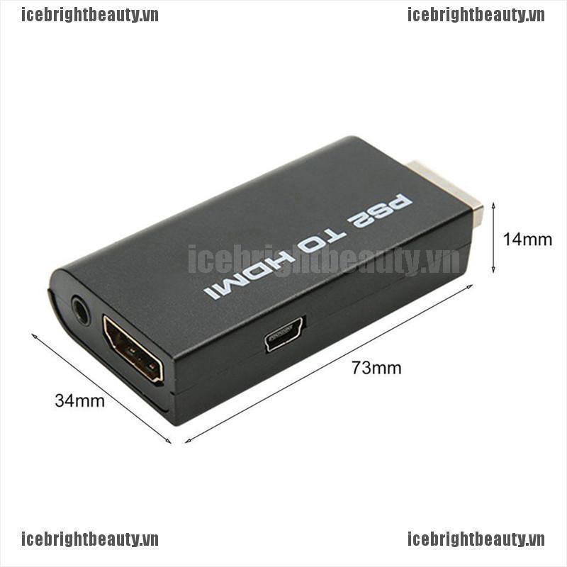 Bộ Thiết Bị Chuyển Đổi Âm Thanh / Video HDV-G300 PS2 Sang HDMI 480i / 480p / 576i Cho PSX