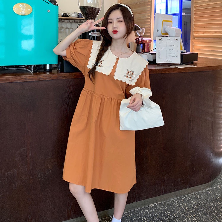 Đầm Chữ A Cột Dây Tay Phồng Thời Trang Retro 2022 Cho Nữ