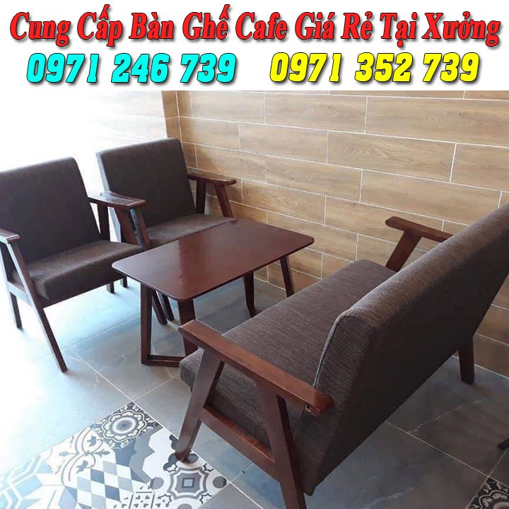 Bộ bàn ghế cafe sofa cao cấp giá rẻ