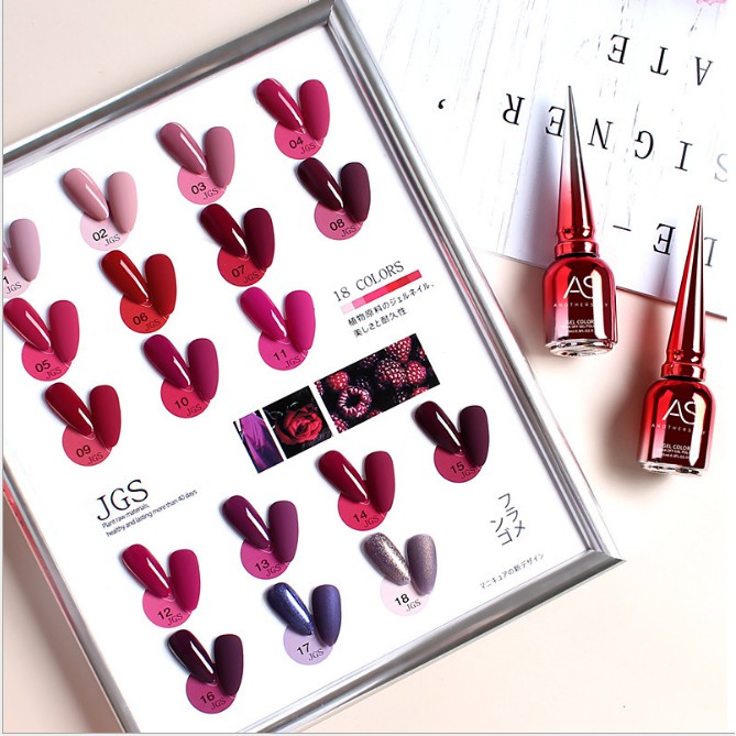 Sơn Gel As mã JGS | Chai đỏ 15ML