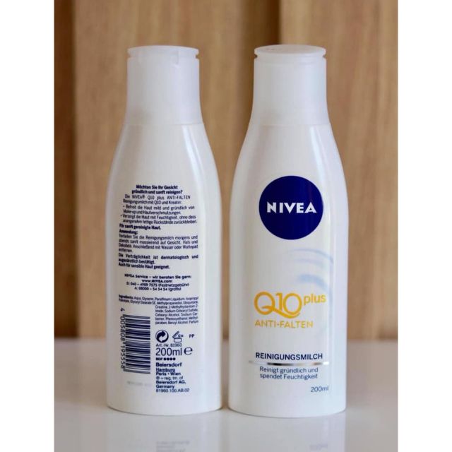 Sữa rửa mặt Nivea Q10 plus Anti-Falten