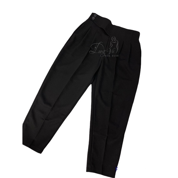 Quần Baggy Nữ hai nút Dung Vũ bigsize sang chảnh dưới 100kg