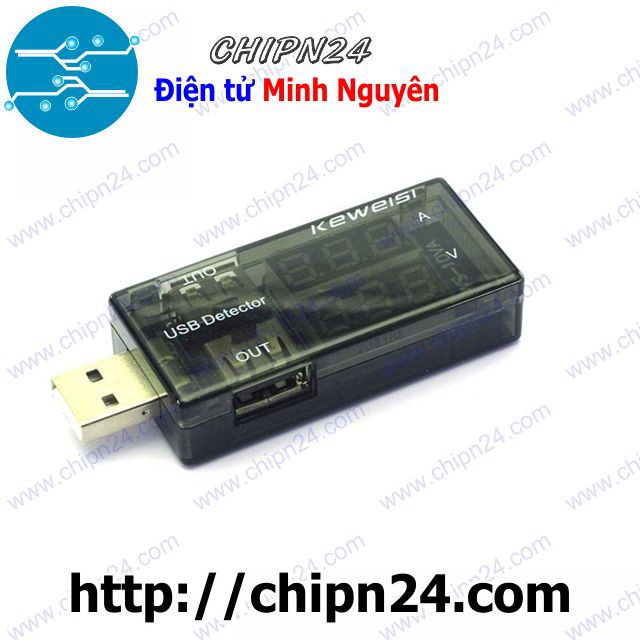 Thiết bị Đo dòng áp cổng USB V2 (2 Màn hình)