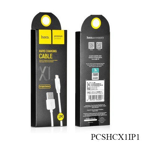 Cáp sạc nhanh Lightning iPhone iPad Hoco X1 Dài 1M 2M 3M Bảo hành 12 tháng