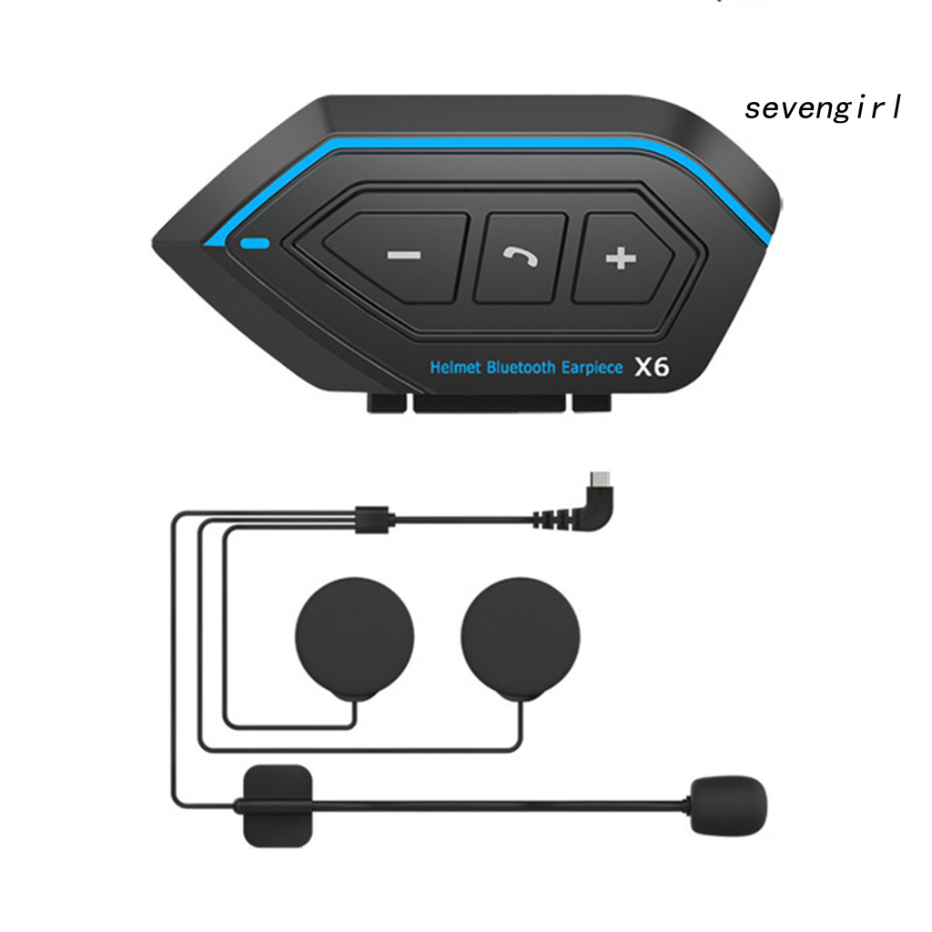 Tai Nghe Sev-X6 Bluetooth 5.0 Giảm Tiếng Ồn Kèm Phụ Kiện