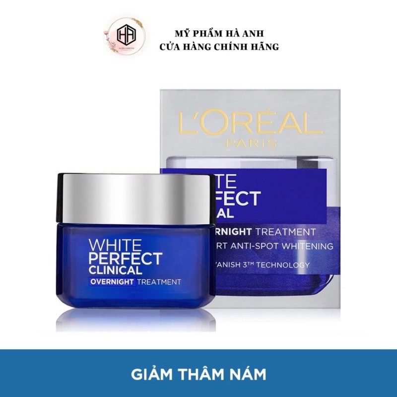 KEM DƯỠNG TRẮNG, LÀM ĐỀU MÀU DA WHITE PERFECT CLINICAL NGÀY & ĐÊM