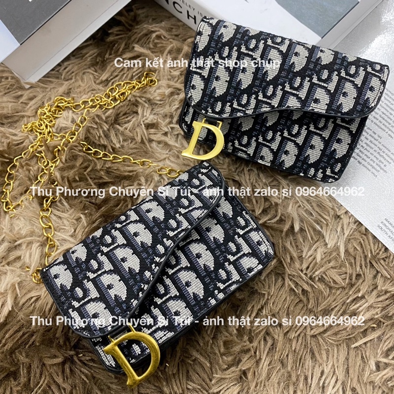 Túi mini đeo chéo chữ thời trang siêu xinh (kèm ảnh thật shop chụp)
