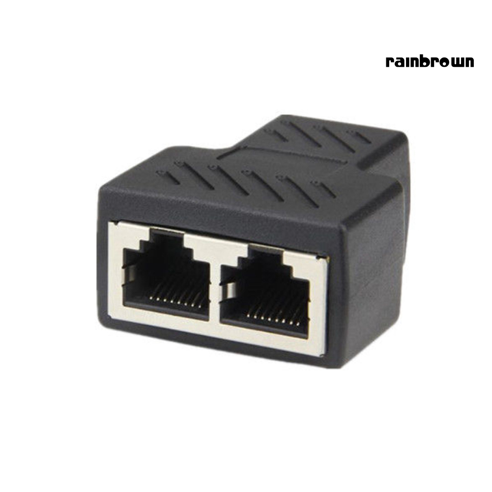 Đầu Chia Cổng Mạng Lan Ethernet 1 Sang 2 Cho Rj45 / Rxdn /