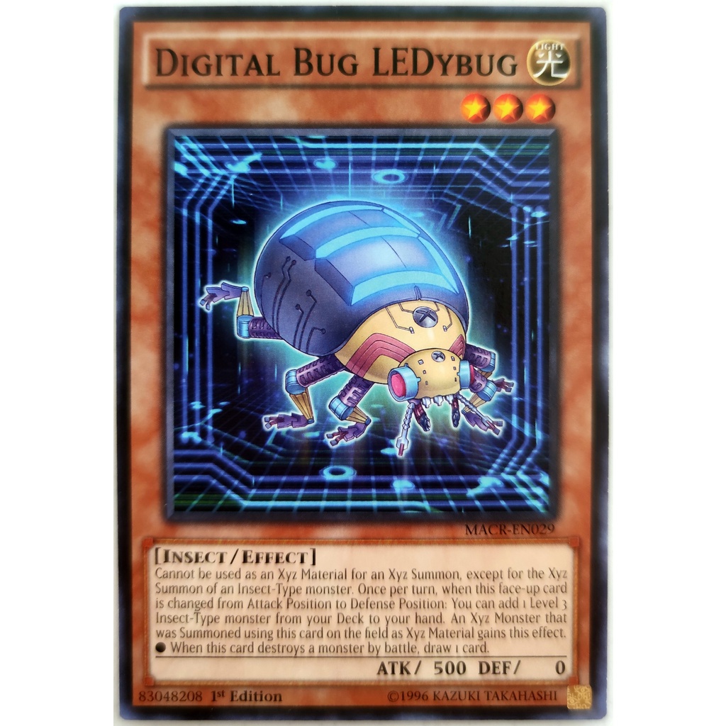 [Thẻ Yugioh] Digital Bug LEDybug |EN| Common